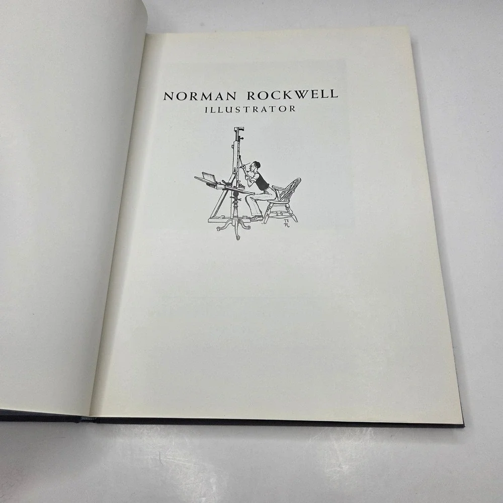 Norman Rockwell Illustrator Hardcover Book Arthur Guptill 1975 8th Print
